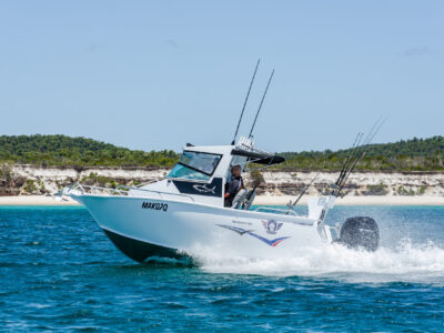2025 Makocraft 591 Island Cab Patriot Edition